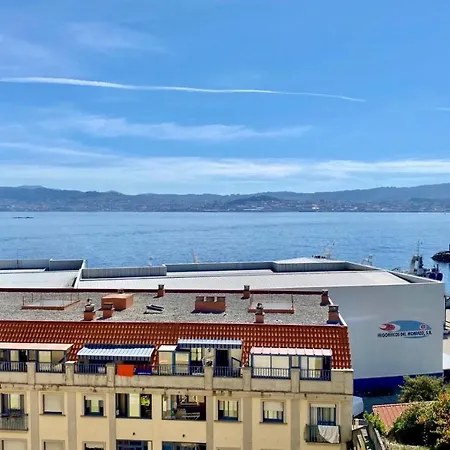 Ferienwohnung Punta Salgueiron Vistas A La Ria Cangas Exterior foto
