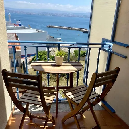 Ferienwohnung Punta Salgueiron Vistas A La Ria Cangas Exterior foto